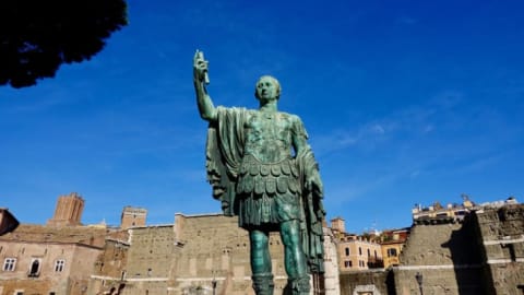 Vespasian may have been the first person to try and make money off of public toilets.