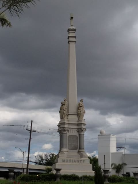 The Moriarty Monument is posthumous spite at its best.