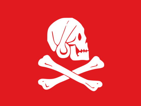 Henry Every's jolly roger.