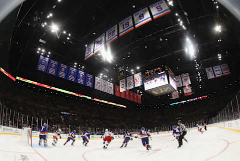 The New York Islanders (Photo by Bruce Bennett/Getty Images)