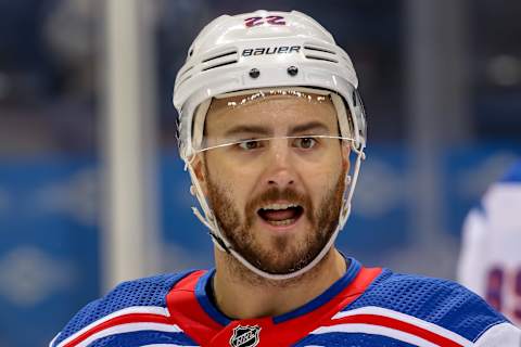 Kevin Shattenkirk #22 of the New York Rangers