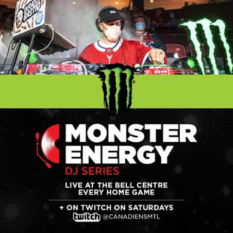 Canadiens Montréal on Twitter: "The sweet sounds of the Bell Centre. Catch our @MonsterEnergyCA DJs live every home game in Section 105, plus on Twitch on Saturdays. Upcoming home games » https://t.co/uEKVB5Nhbf #