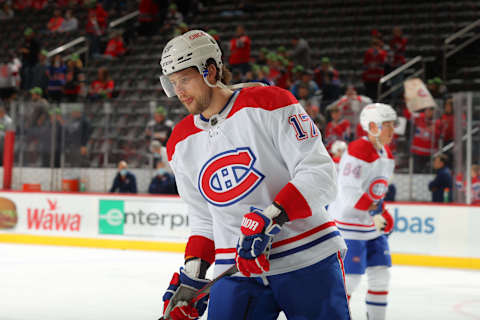 Josh Anderson #17 of the Montreal Canadiens. (Photo by Rich Graessle/Getty Images)