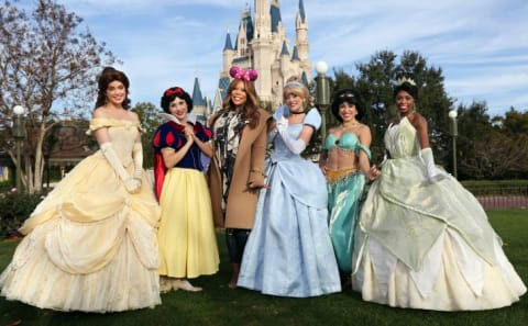 Wendy Williams with Disney princesses in 2014.