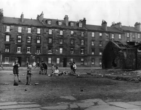 The Gorbals tenements were known as some of the worst slums in Britain.