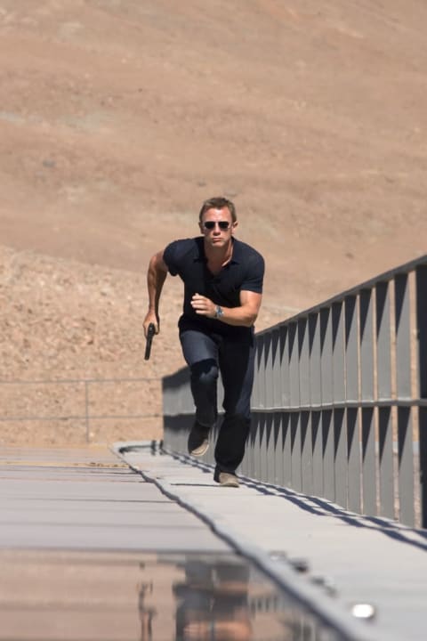 Daniel Craig stars in Quantum of Solace (2008).