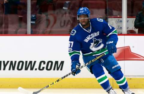 VANCOUVER, BC – FEBRUARY 25: Jordan Subban