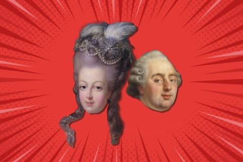 Marie Antoinette and Louis XVI.