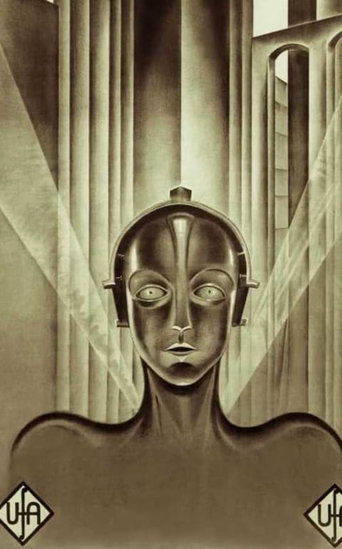 Poster for Metropolis (1927).