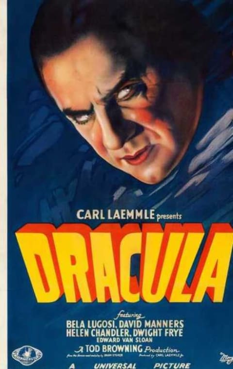 Poster for Dracula (1931).