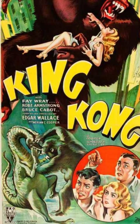 Poster for King Kong (1933).