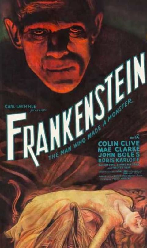 Poster for Frankenstein (1931) .