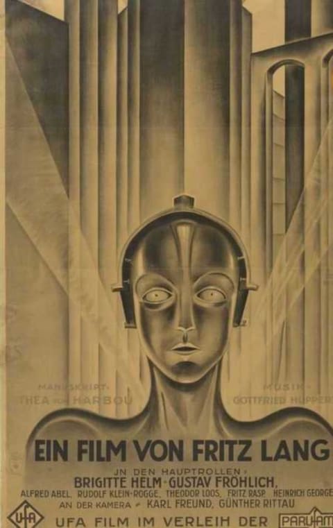 Poster for Metropolis (1927).