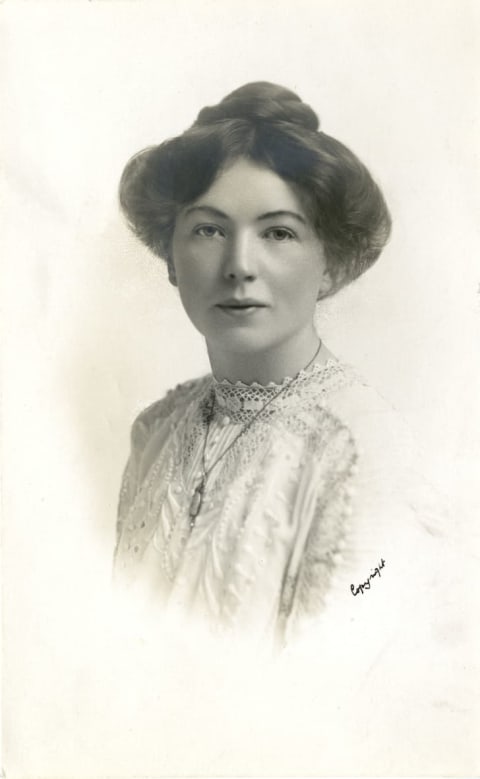 Christabel Pankhurst.