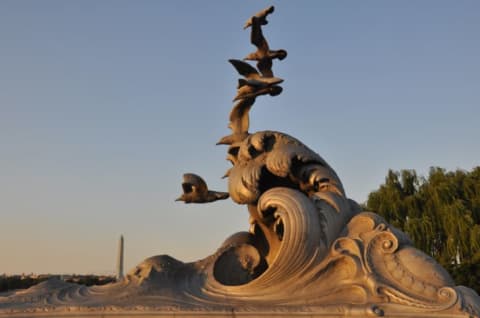 The Navy-Merchant Marine Memorial.