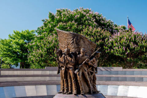 The African American Civil War Memorial.