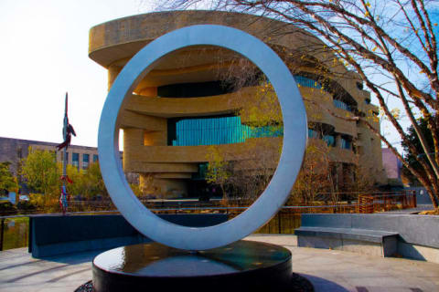 The National Native American Veterans Memorial.