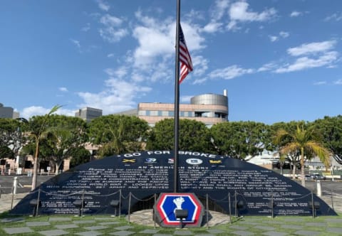 The Go for Broke Monument.