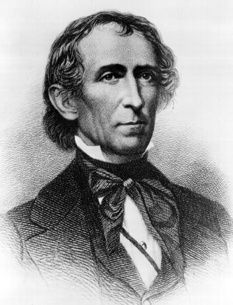 John Tyler, 10th President of the United States.