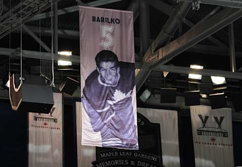 Toronto Maple Leafs – Bill Barilko’s banner (Photo by Claus Andersen/Getty Images)