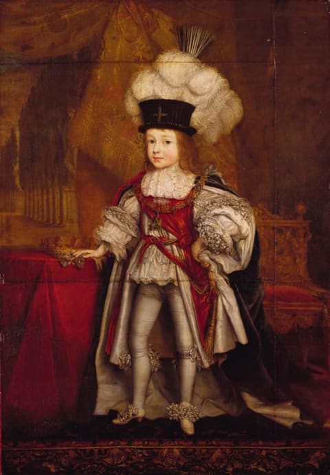 James Stuart at age 3 or 4.