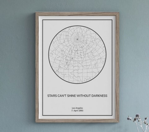 Your Personalized Star Map