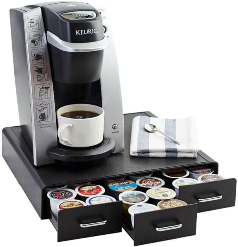 Amazon Basics Coffee Pod Storage Drawer for K-Cup Pods