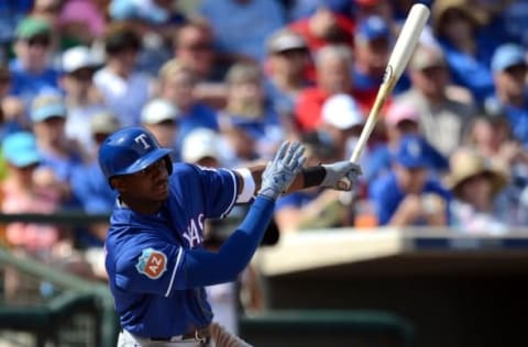 The Milwaukee Brewers should have a star outfielder in Lewis Brinson rather soon.  Mandatory Credit: Joe Camporeale-USA TODAY Sports