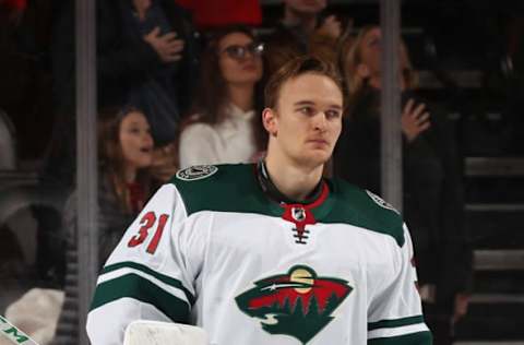 Minnesota Wild, Kaapo Kahkonen #31 (Photo by Bruce Bennett/Getty Images)