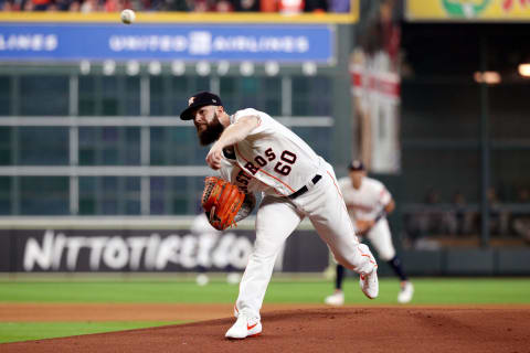 Keuchel’s holding out only improves the Phillies chances of signing him at a reduced price. Photo by Loren Elliott/MLB Photos via Getty Images.