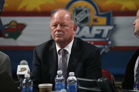 SUNRISE, FL- GAnaheim Duckseneral Manager Bob Murray of the Anaheim Ducks.