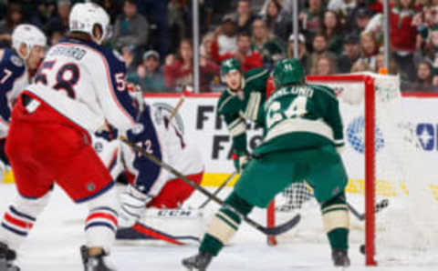 NHL: Columbus Blue Jackets at Minnesota Wild