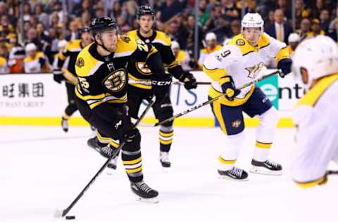 BOSTON, MA – OCTOBER 5: Brandon Carlo