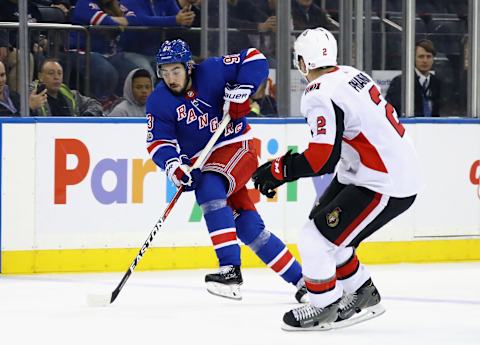 NEW YORK, NY – NOVEMBER 19: Mika Zibanejad