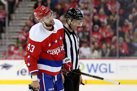 Tom Wilson, Washington Capitals (Photo by Will Newton/Getty Images)