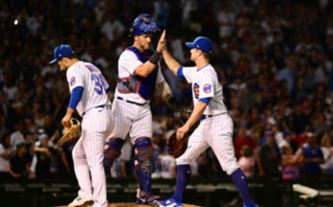 David Robertson (right). Quinn Harris-USA TODAY Sports