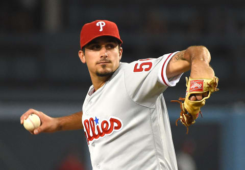 If he’s healthy, Eflin could slot in behind Nola. Photo by Jayne Kamin-Oncea/Getty Images.