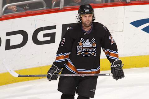 Robert Lang, Washington Capitals (Photo by Mitchell Layton/Getty Images)