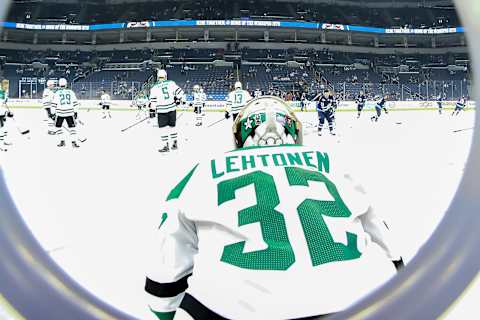 WINNIPEG, MB – NOVEMBER 2: Goaltender Kari Lehtonen