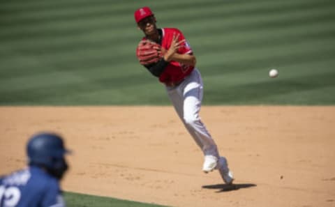 Defensive wizard Andrelton Simmons. Angels Baseball/Pool Photo via USA TODAY Network