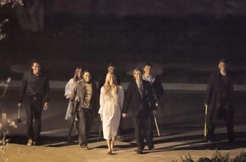 A still from The Purge (2013).