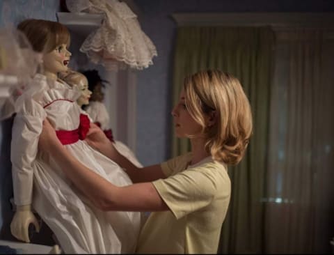 Annabelle Wallis in Annabelle (2014).