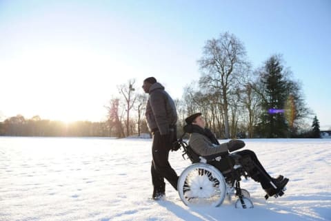 François Cluzet and Omar Sy in Intouchables (2011).