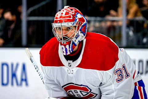 Carey Price #31 of the Montreal Canadiens. (Photo by Ethan Miller/Getty Images)