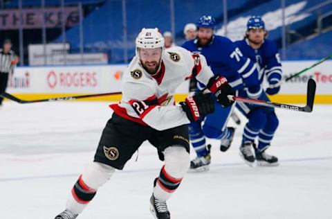 Ottawa Senators forward Derek Stepan (21)  Mandatory Credit: John E. Sokolowski-USA TODAY Sports