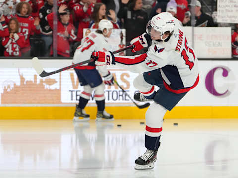 Dylan Strome, Washington Capitals Mandatory Credit: Stephen R. Sylvanie-USA TODAY Sports