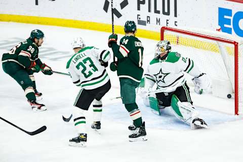 Dallas Stars, Minnesota Wild. (Photo by David Berding/Getty Images)