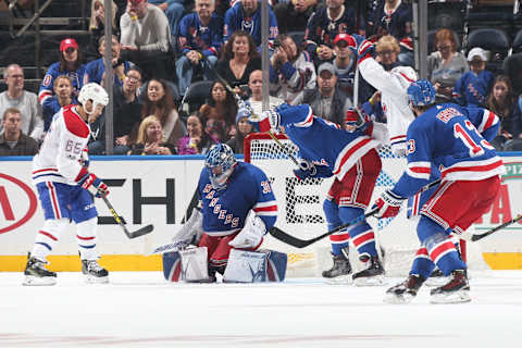 NEW YORK, NY – OCTOBER 08: Henrik Lundqvist