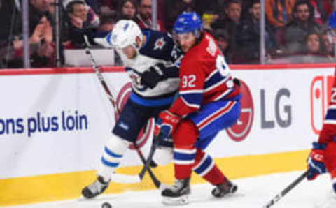 MONTREAL, QC – APRIL 03: Montreal Canadiens Nikolaj Ehlers (Photo by David Kirouac/Icon Sportswire via Getty Images)