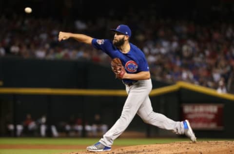 PHOENIX, AZ – AUGUST 13: Starting pitcher Jake Arrieta